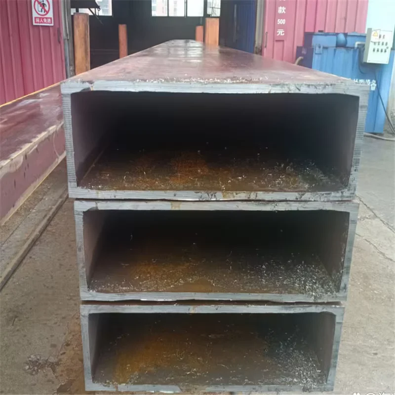 S275JR S355JR Sharp Corner Square Rectangular Tube EN10210 Factory Direct