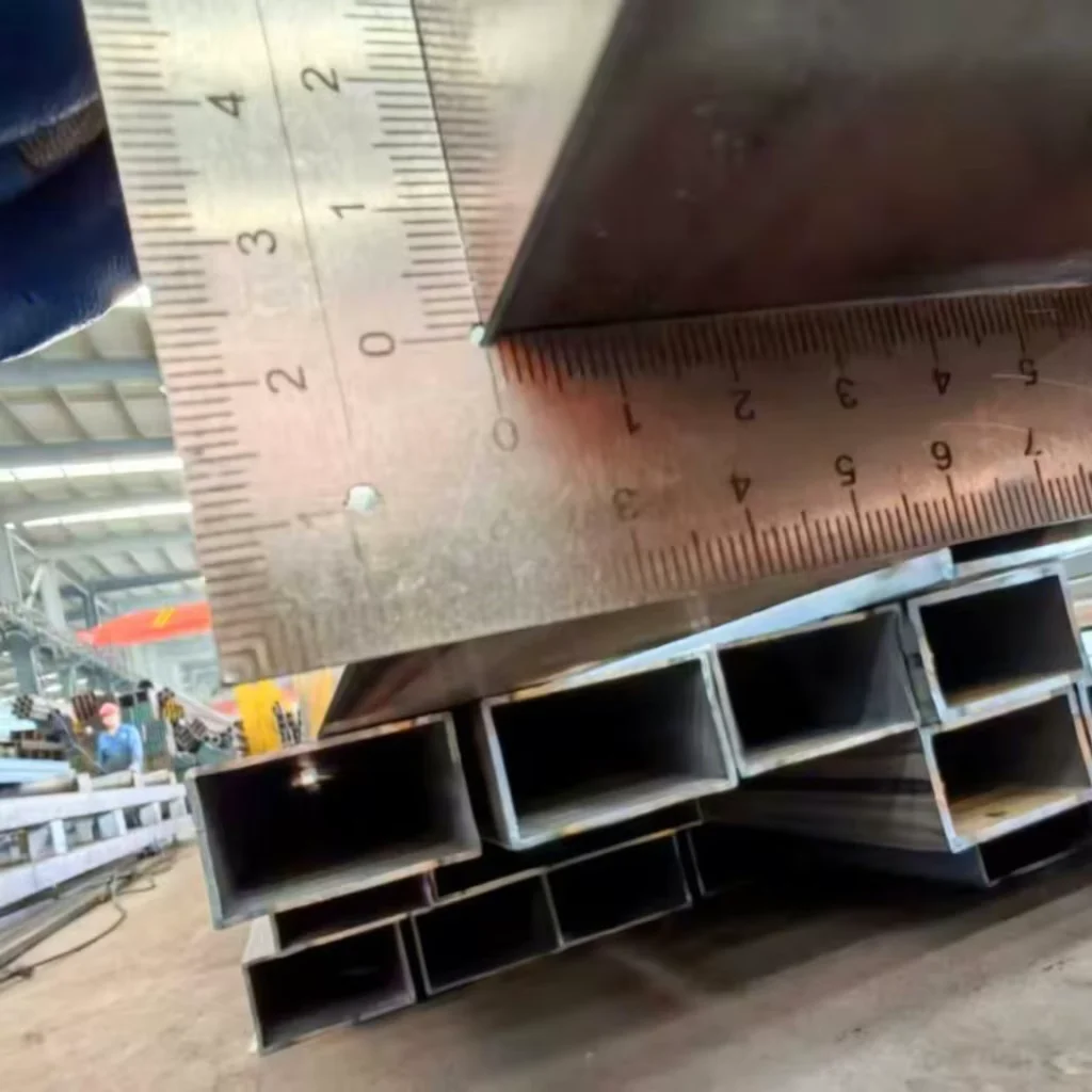 S355 Right Angle Square Rectangular Tube EN 10219 CE Certified Factory Direct Supplier