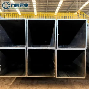 S355J2H EN 10210 Sharp Corner Square Rectangular Steel Tube Factory Direct Supplier