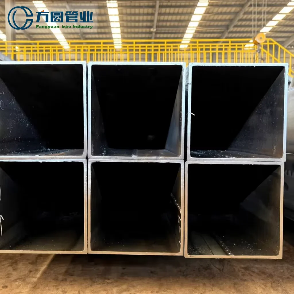 S355J2H EN 10210 Sharp Corner Square Rectangular Steel Tube Factory Direct Supplier