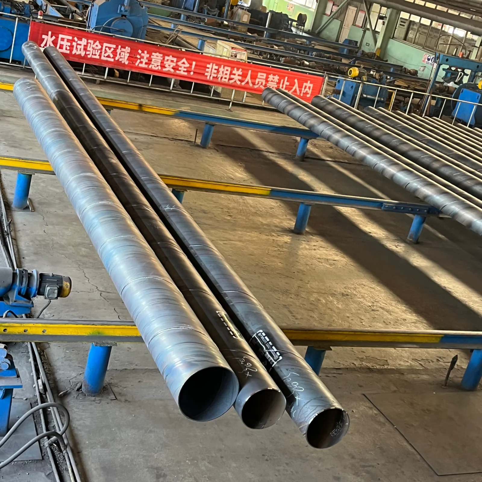 S355J2H SSAW Spiral Welded Steel Pipe API 5L OD 406-1524mm Supplier