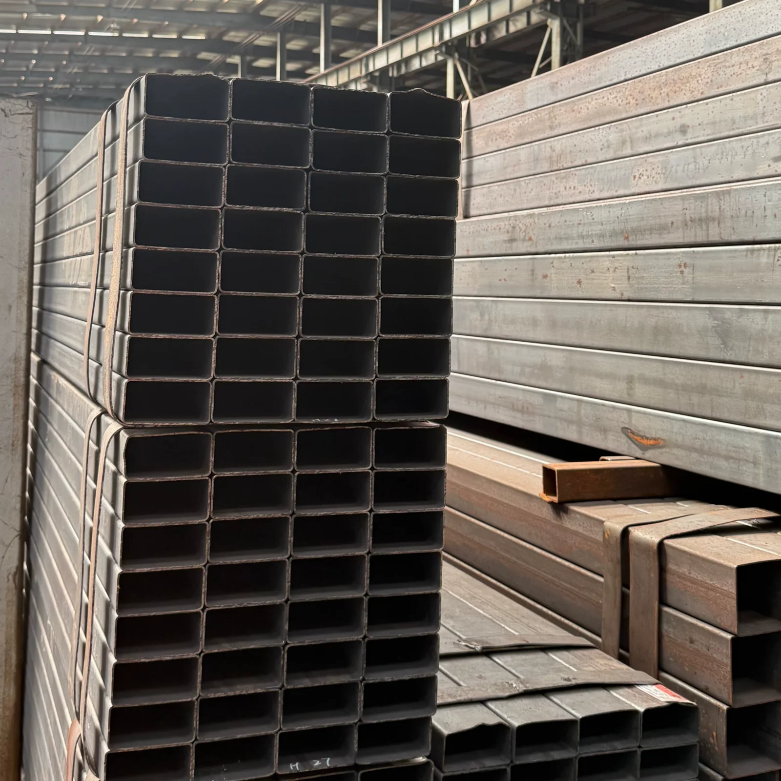S355JR ERW Square Steel Tube 80x40x2mm Factory Direct Supplier