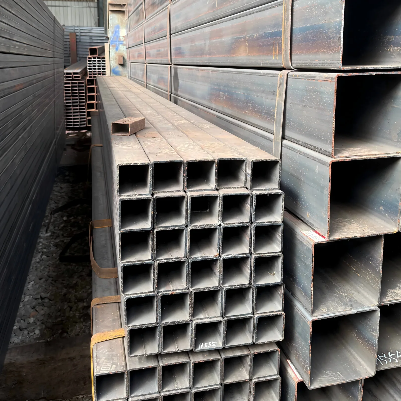 S355JR ERW Welded Square Steel Tube 40x40x3mm Factory Direct Supplier
