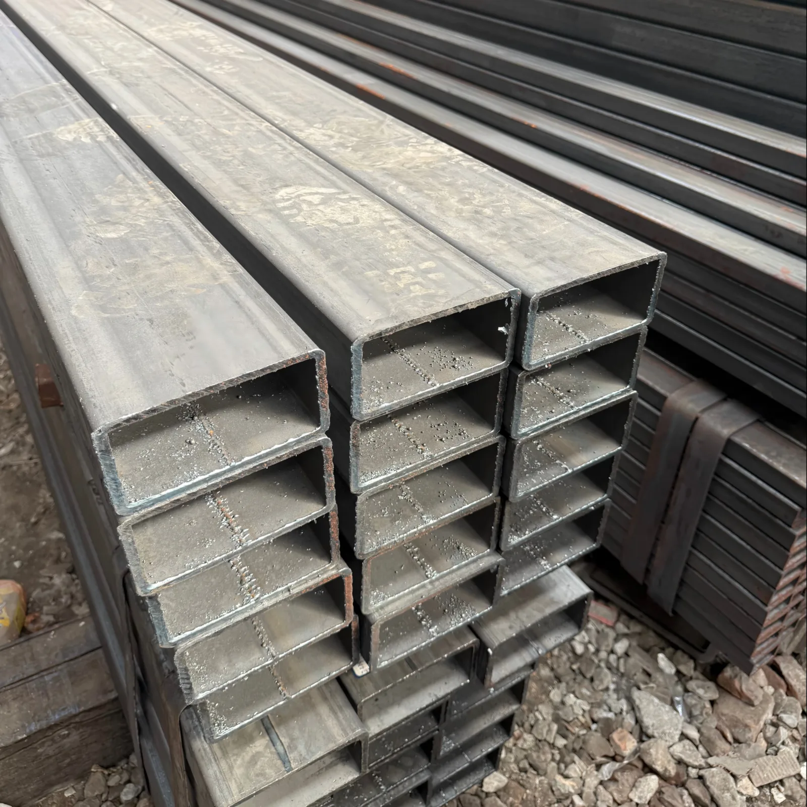 S355JR ERW Welded Square Steel Tube 40x40x3mm Factory Direct Supplier