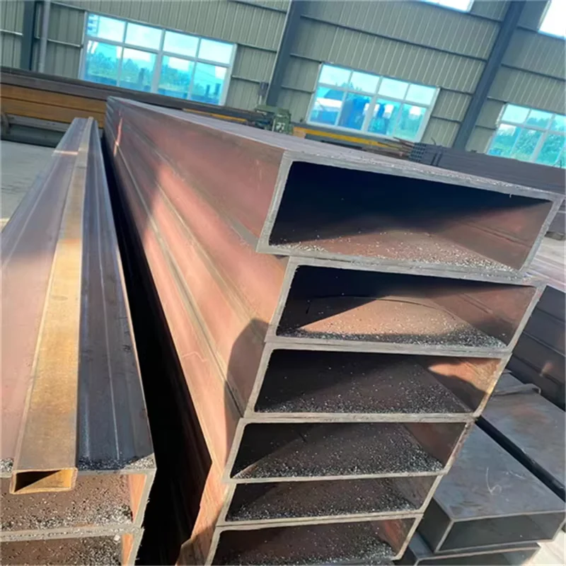 S355JR S275JR Sharp Corner Square Rectangular Tube EN10210 Factory Direct