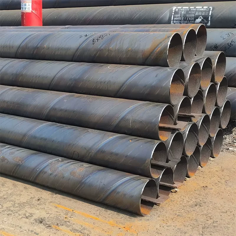 S355JR SSAW Steel Pipe OD 610mm WT 10-30mm Factory Direct Supplier