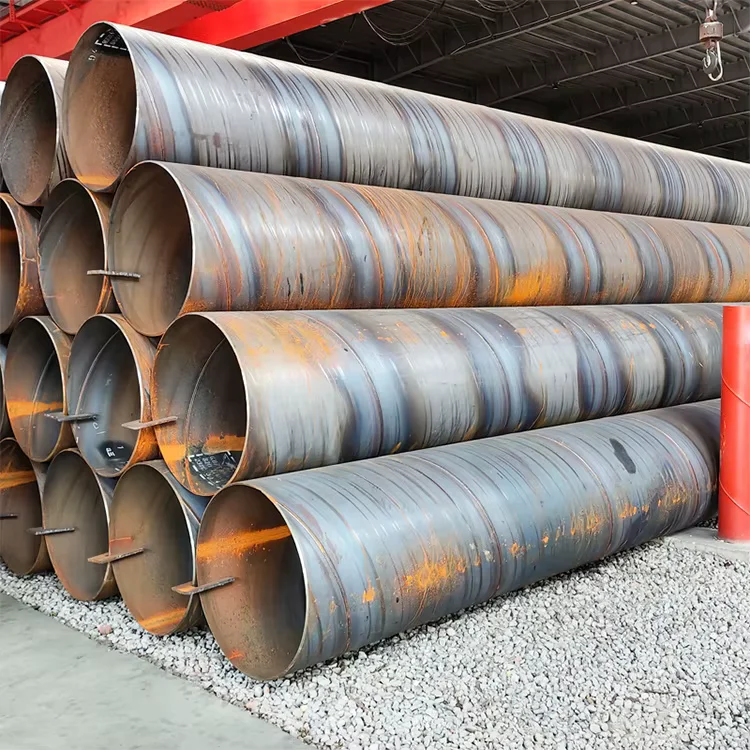 S355JR SSAW Steel Pipe OD 610mm WT 10-30mm Factory Direct Supplier