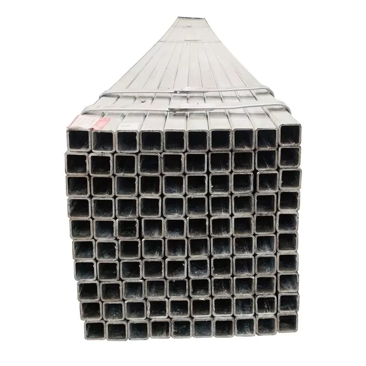 SPCC DC01-DC04 Galvanized Square Rectangular Steel Tube Factory Direct