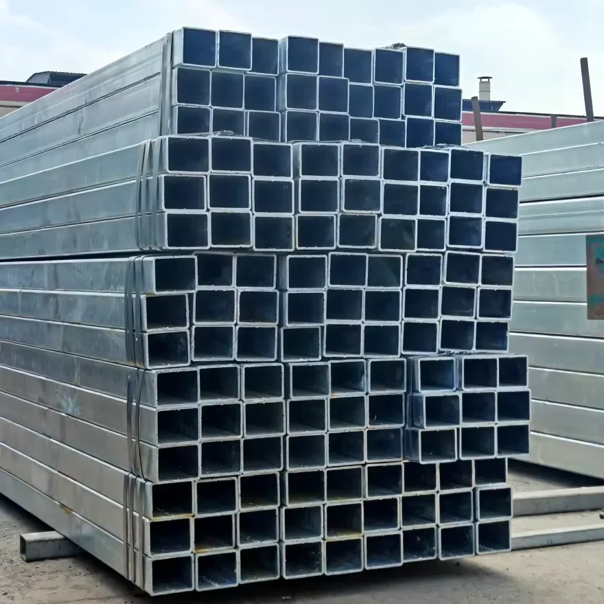 SPCC DC01-DC04 Galvanized Square Rectangular Steel Tube Factory Direct