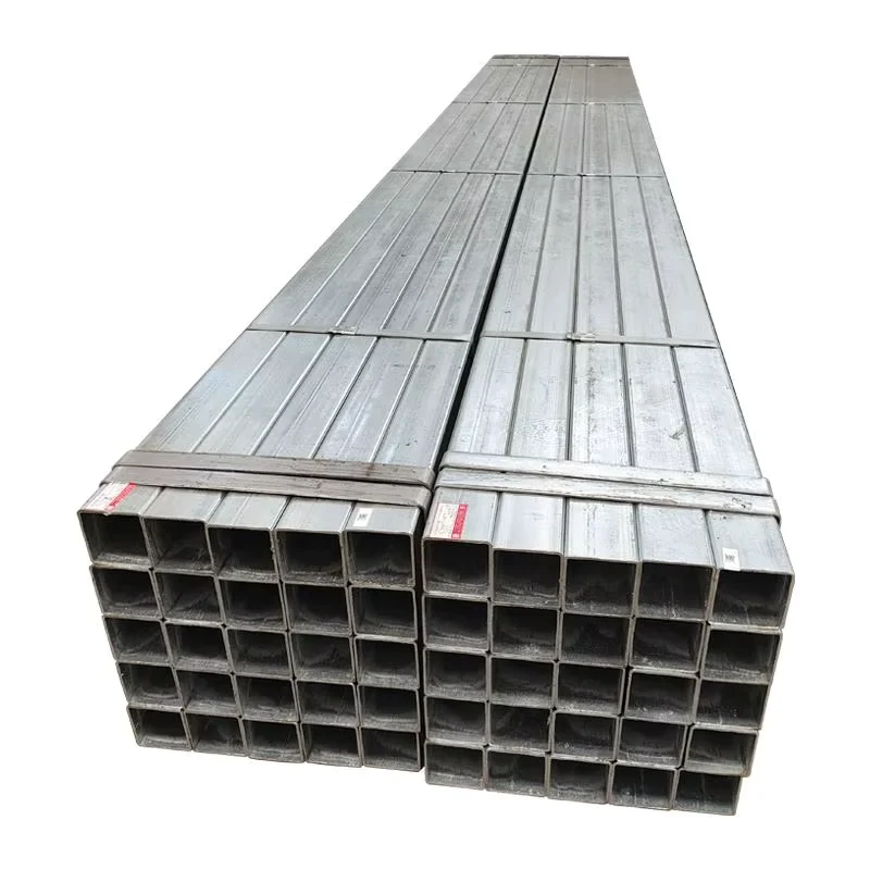 SPCC DC01-DC04 Galvanized Square Rectangular Steel Tube Factory Direct
