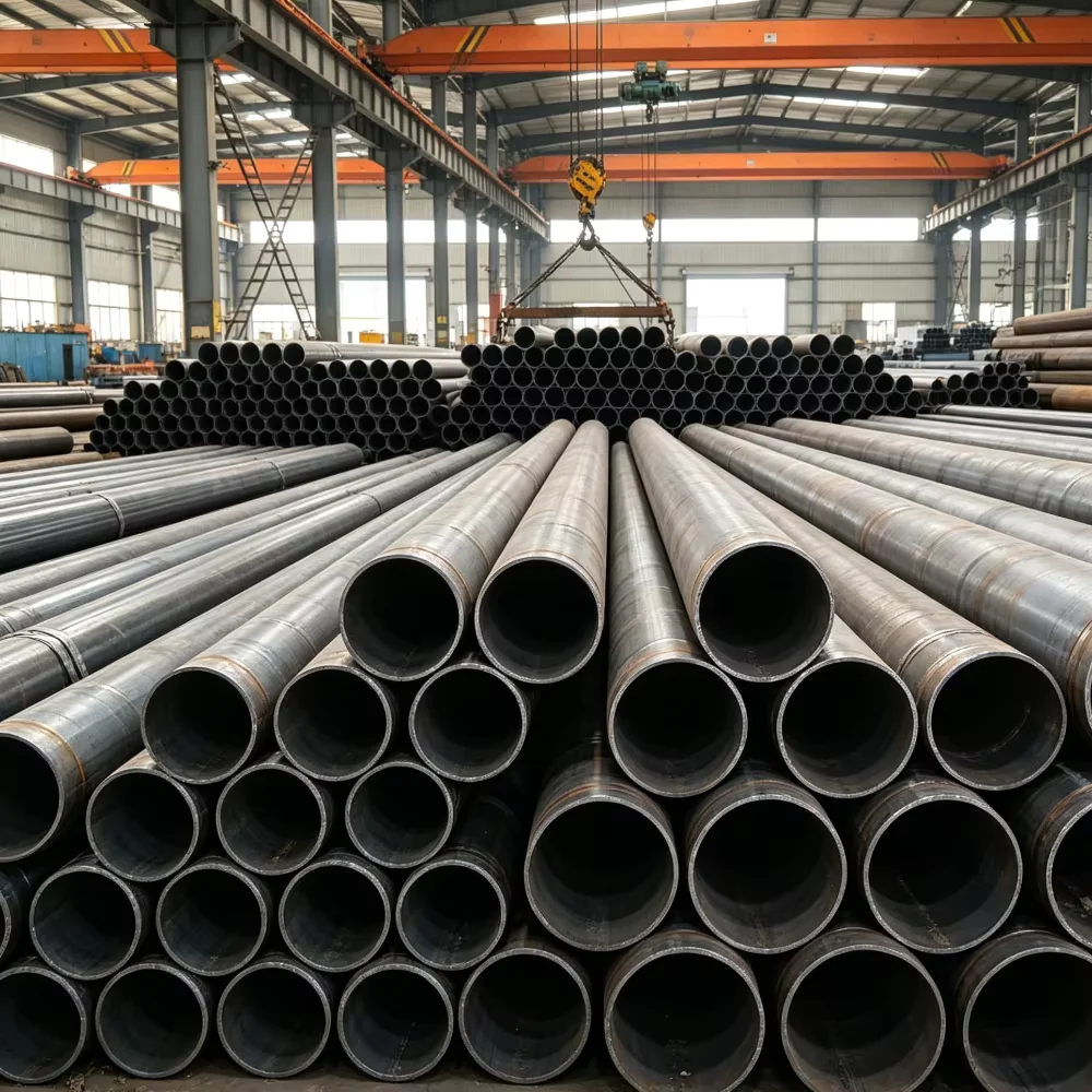 SPHC-P Q235-P SSAW Welded Steel Pipe 1-6mm Wall Factory Direct Supplier