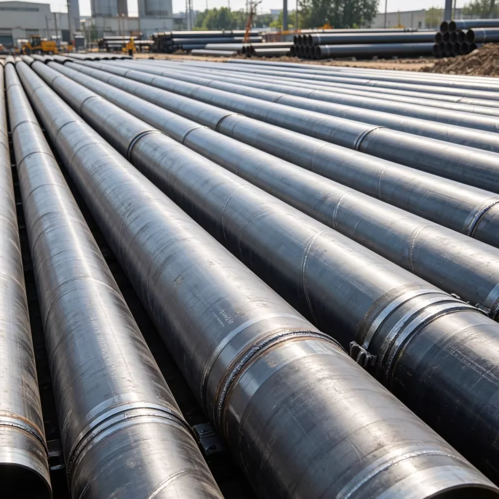 SPHC-P Q235-P SSAW Welded Steel Pipe 1-6mm Wall Factory Direct Supplier
