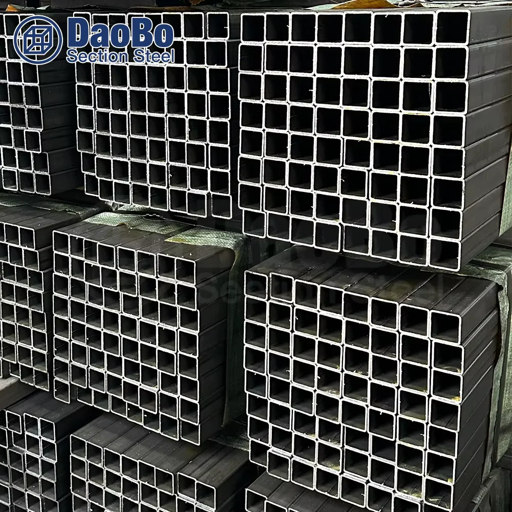 SS400 ERW Rectangular Steel Tube JIS G3466 Factory Direct Supplier