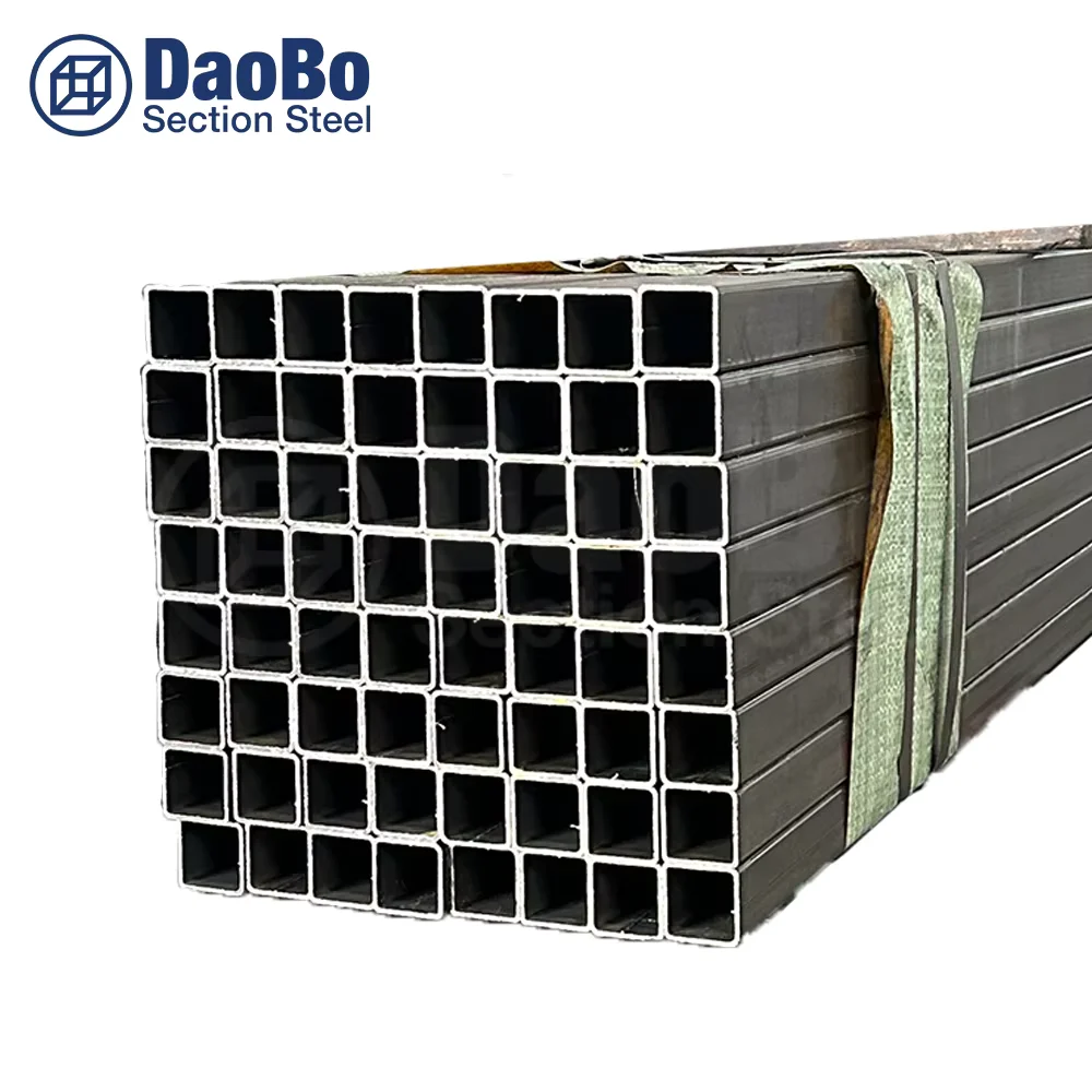 SS400 ERW Rectangular Steel Tube JIS G3466 Factory Direct Supplier