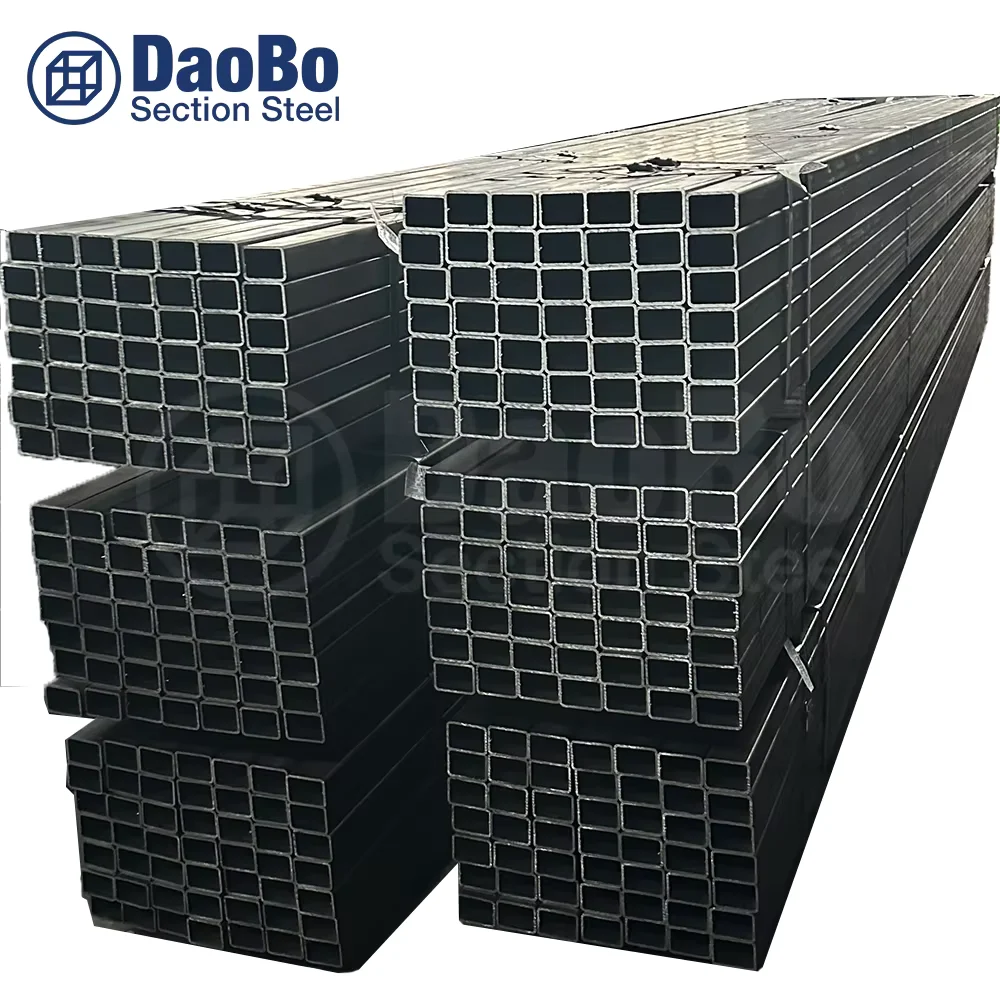 SS400 ERW Rectangular Steel Tube JIS G3466 Factory Direct Supplier