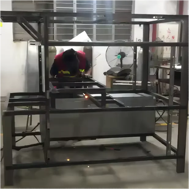 Stainless Carbon Steel Sheet Metal Fabrication Laser Cutting Welding Bending Services Factory Direct