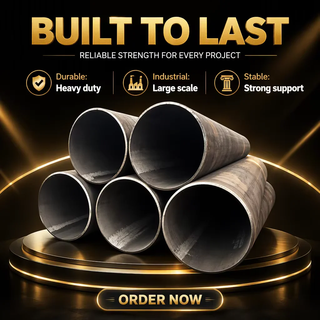 X42 X52 X60 X65 API 5L LSAW Steel Pipe OD 219-1420mm Supplier