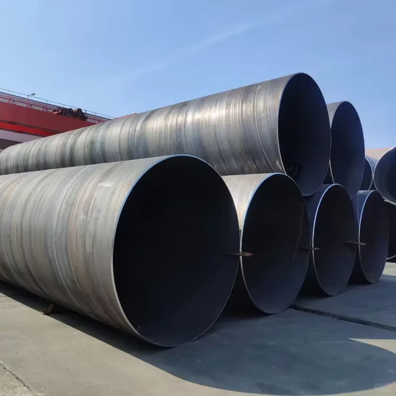 X42 X60 SSAW Spiral Welded Steel Pipe API 5L OD 159-3420mm Factory Direct Supplier