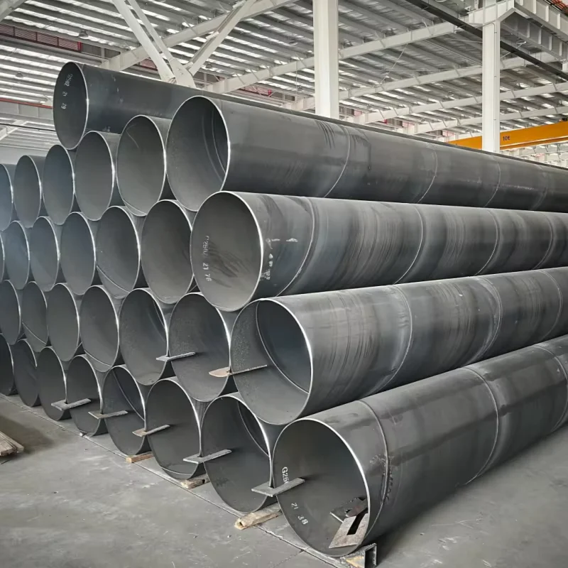 X42 X60 SSAW Spiral Welded Steel Pipe API 5L OD 159-3420mm Factory Direct Supplier
